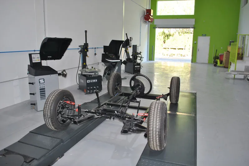 Showroom para nueva maquinaria
