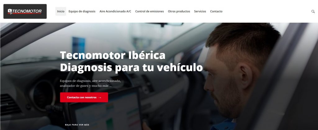 web de tecnomotor ibérica