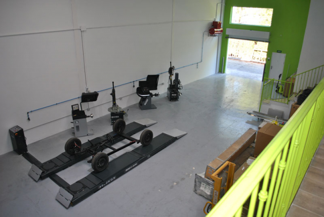 Nuevo showroom de maquinaria