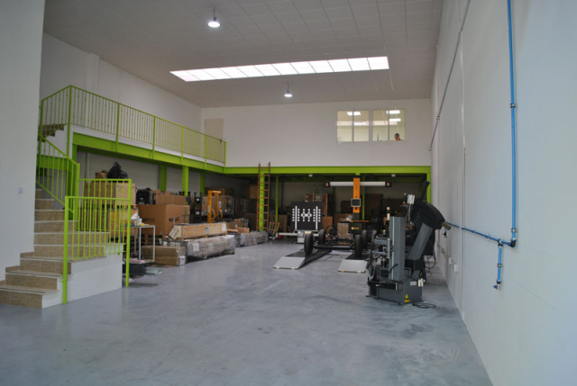 Nueva nave. Ampliación de instalaciones.